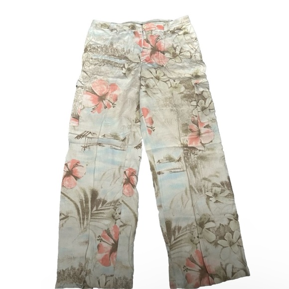 Women’s Tommy Bahama Linen Pants Size 8 - Picture 1 of 3